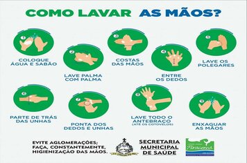 Foto - ORIENTAÇÕES DIVERSAS NO COMBATE AO COVID-19